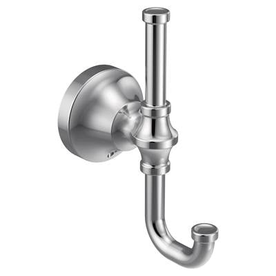 Moen YB0503CH- Colinet Chrome Double Robe Hook