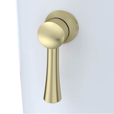 Toto THU164#PB- Trip Lever For Nexus Toilet Polished Brass | FaucetExpress.ca