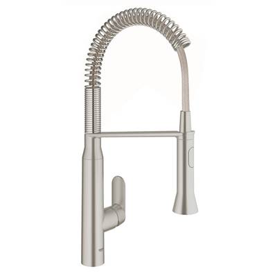 Grohe 31380DC0- K7 Kitchen faucet, Dual Spray Pull-Out Semi-Pro Medium | FaucetExpress.ca