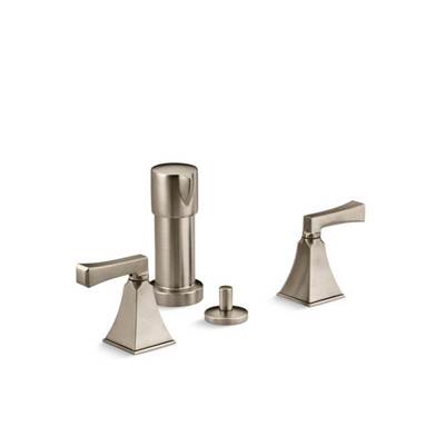 Kohler 470-4V-BV- Memoirs® Stately Vertical spray bidet faucet with Deco lever handles | FaucetExpress.ca