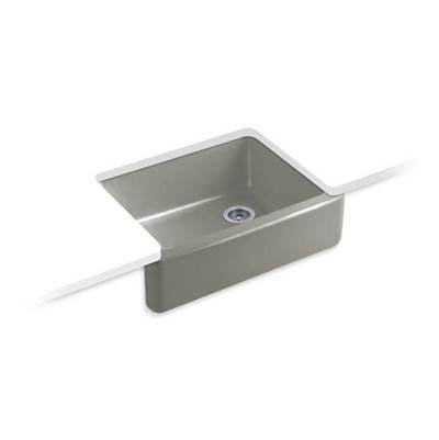 Kohler 6487-K4- Whitehaven® 29-11/16'' x 21-9/16'' x 9-5/8'' Undermount single-bowl farmhouse kitchen sink | FaucetExpress.ca