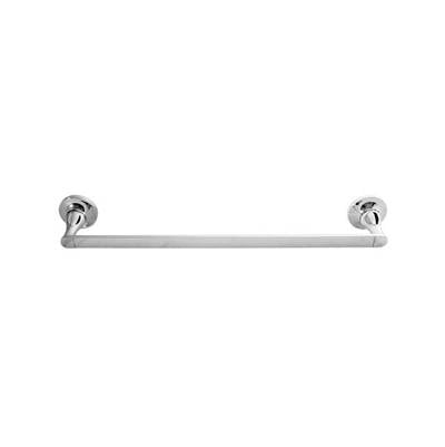 Laloo C7318 BN- Coco Single Towel Bar - Medium - Brushed Nickel | FaucetExpress.ca
