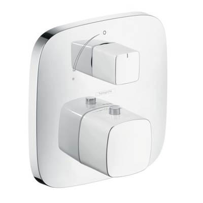 Hansgrohe 15775401- Puravida Thermostat With Volume Control Trim - FaucetExpress.ca