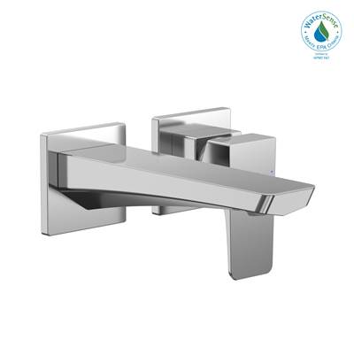 Toto TLG07307U#CP- TOTO GE 1.2 GPM Wall-Mount Single-Handle Bathroom Faucet with COMFORT GLIDE Technology, Polished Chrome - TLG07308U#CP | FaucetExpress.ca