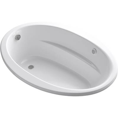 Kohler 1162-GH-0- Sunward 60-in X 42-in Heated Bubblemassage Air Bath With Reversible Drain | FaucetExpress.ca