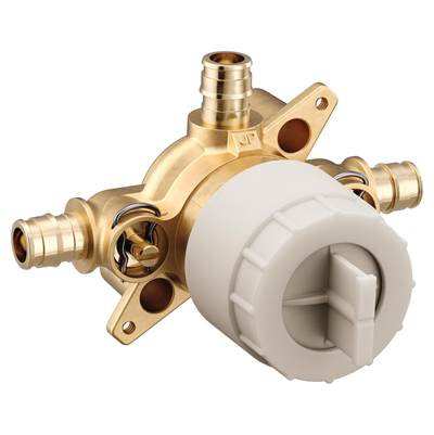 Moen U130CXS- M-CORE 3-Series 3 Port Shower Mixing Valve with Cold Expansion PEX Connections and Stops