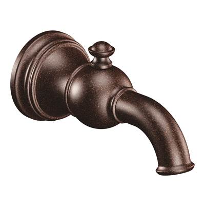 Moen S12104ORB- Weymouth Tub Spout with Diverter 1/2-Inch Slip-Fit CC Connection, Oil Rubbed Bronze