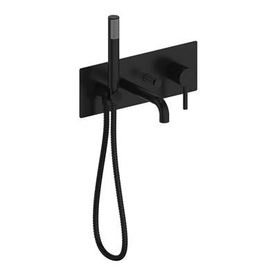 Vogt BF.WL.2200.MB- Worgl Wall Mount Tub Filler Matte Black