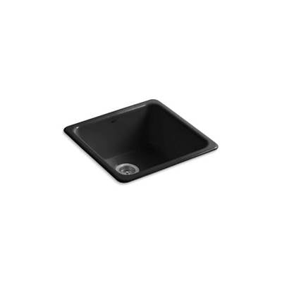 Kohler 6587-7- Iron/Tones® 20-7/8'' x 20-7/8'' x 10'' Top-mount/undermount single-bowl kitchen sink | FaucetExpress.ca