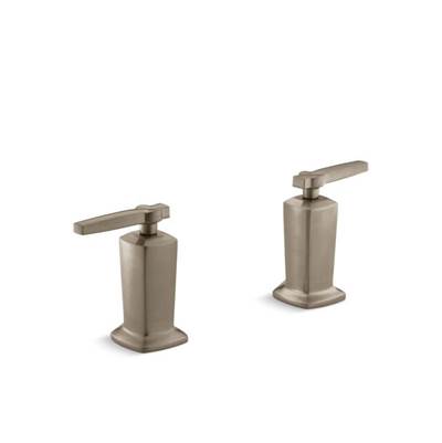 Kohler T16248-4-BV- Margaux® Valve trim with lever handles for deck-mount high-flow bath valve, requires valve | FaucetExpress.ca