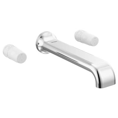 Brizo T70467-PCLHP- Two Handle Wallmount Tub Filler