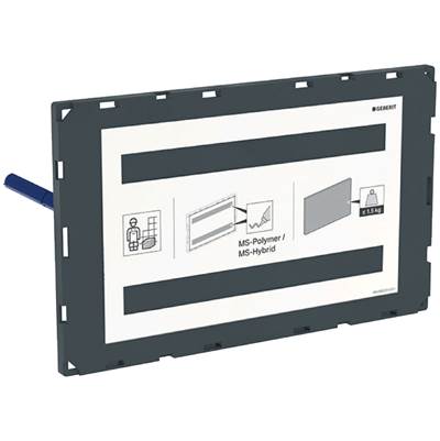 Geberit 115.696.00.1- Geberit cover plate Sigma, surface-even | FaucetExpress.ca