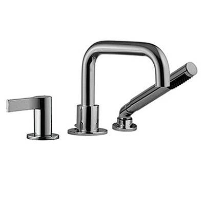 Ca'bano CA8430699- 3pc deck mount tub faucet with spray