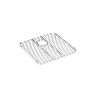 Kohler 5184-ST- Iron/Tones® stainless steel sink rack, 12-7/8'' x 14-11/16'' | FaucetExpress.ca