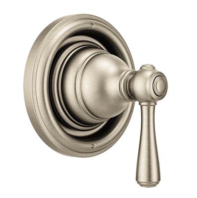 Moen T4311BN- Kingsley Single-Handle Transfer Valve Trim Kit in Brushed Nickel (Valve Not Included)