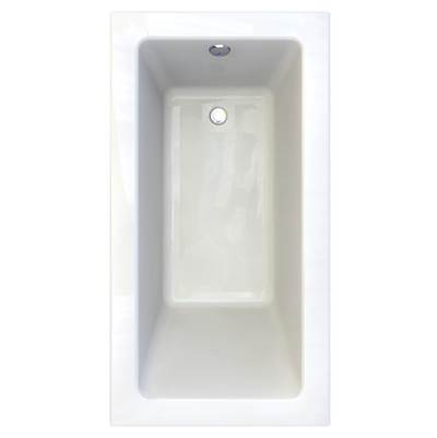American Standard 2932002-D0.020- Studio 60 X 32-Inch Drop-In Soaking Bathtub With Zero Edge
