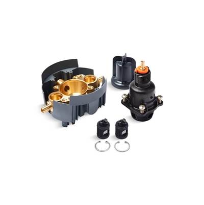 Kohler P8304-PS-NA- Rite-Temp® valve body and pressure-balance cartridge kit with service stops and PEX crimp connections, project pack | FaucetExpress.ca