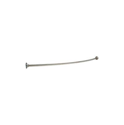 Delta 42205-SS- 5'' Curved Shower Rod With 6'' Bow | FaucetExpress.ca