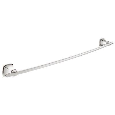 Grohe 40629000- Grandera 24'' Towel Bar, Chrome | FaucetExpress.ca