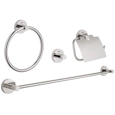 Grohe 40776001- Essentials Master Bathroom set, 4-in-1 | FaucetExpress.ca