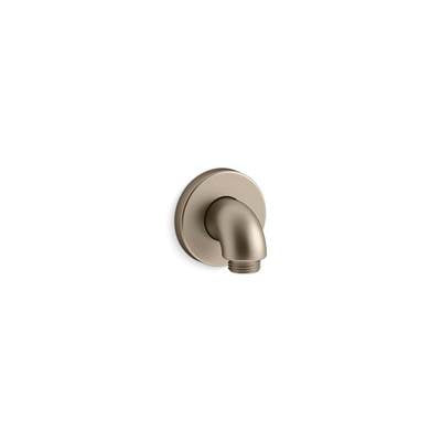 Kohler 22172-BV- Purist® Stillness® wall-mount supply elbow with check valve | FaucetExpress.ca