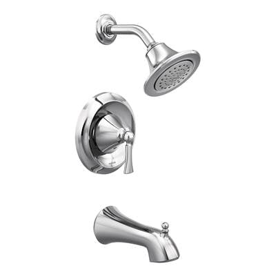 Moen T4503EP- Wynford T4503EP Posi-Temp Tub and Eco-Performance Shower Trim Kit, Valve Required, Chrome
