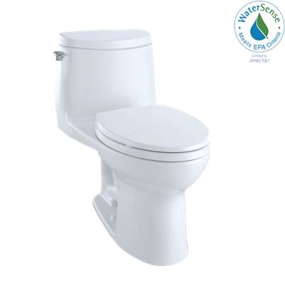 Toto MS604114CUFG#01- Ultramax Ii 1G 1-Pc Toilet Cotton-Cefiontect Glaze | FaucetExpress.ca