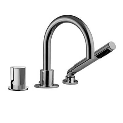 Ca'bano CA8530399- 3pc deck mount tub faucet with spray