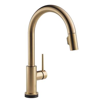 Delta 9159T-CZ-DST- Trinsic Pull-Down Kitchen Faucet W/T2O | FaucetExpress.ca