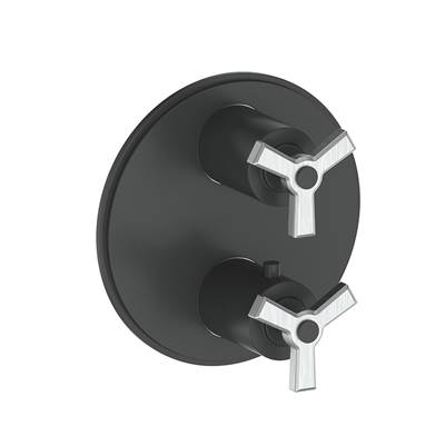 Vogt VT.Z3.220.SB- Zehn 2-Way Thermostatic Valve and Trim Stainless Steel Matte Black
