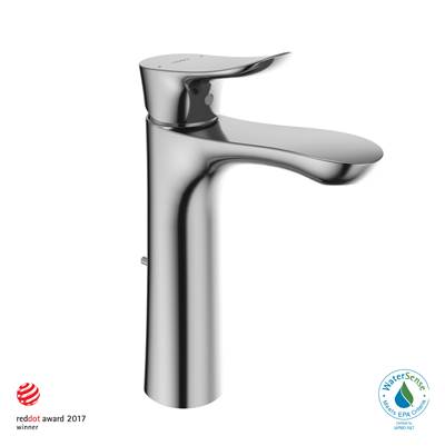 Toto TLG01304U#BN- TOTO GO 1.2 GPM Single Handle Semi-Vessel Bathroom Sink Faucet with COMFORT GLIDE Technology, Brushed Nickel | FaucetExpress.ca