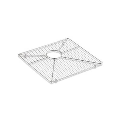 Kohler 6646-ST- Vault Strive® stainless steel sink rack for left basin, 16-15/16'' x 15-15/16'' | FaucetExpress.ca