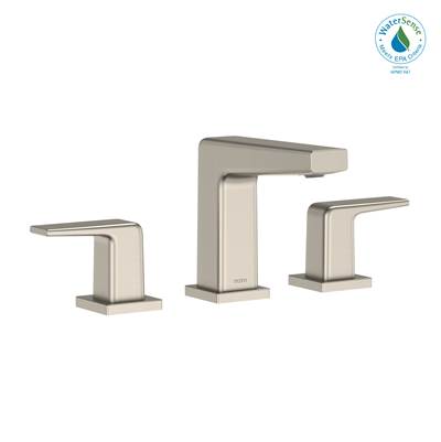 Toto TLG10201U#BN- TOTO GB 1.2 GPM Two Handle Widespread Bathroom Sink Faucet, Brushed Nickel - TLG10201U#BN | FaucetExpress.ca