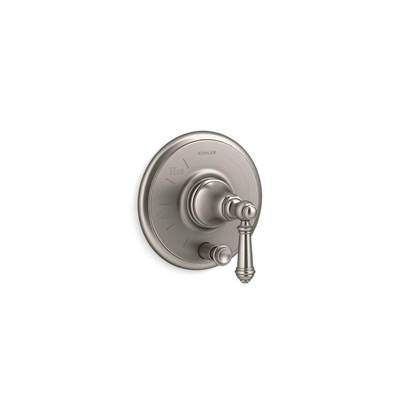 Kohler T72768-4-BN- Artifacts® Rite-Temp(R) pressure-balancing valve trim with push-button diverter and lever handle | FaucetExpress.ca