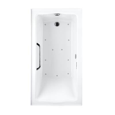 Toto ABR782L#01N3- Acrylic Airbath Clayton 6032T3 Cotton L Drain | FaucetExpress.ca