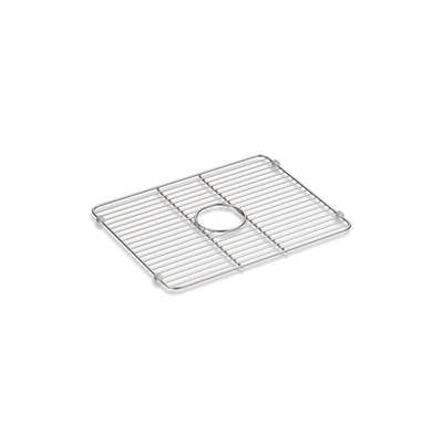 Kohler 5137-ST- Iron/Tones® Smart Divide(R) stainless steel large sink rack, 18-1/4'' x 14-3/8'' | FaucetExpress.ca