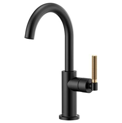 Brizo 61043LF-BLGL- Arc Spout Bar, Knurled Handle | FaucetExpress.ca