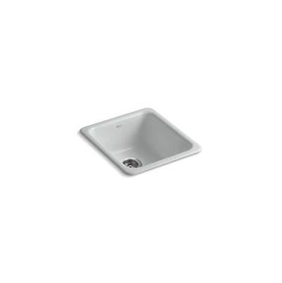 Kohler 6584-95- Iron/Tones® 17'' x 18-3/4'' x 8-1/4'' Top-mount/undermount single-bowl kitchen sink | FaucetExpress.ca