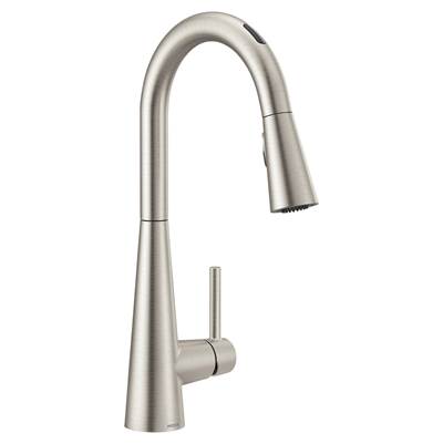 Moen 7864EVSRS- Sleek U by Moen Smart Pulldown Kitchen Faucet with Voice Control and MotionSense - FaucetExpress.ca