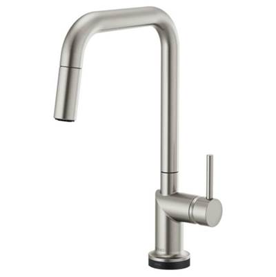 Brizo 64065LF-SSLHP- Odin SmartTouch Pull-Down Kitchen Faucet with Square Spout - Handle Not Included