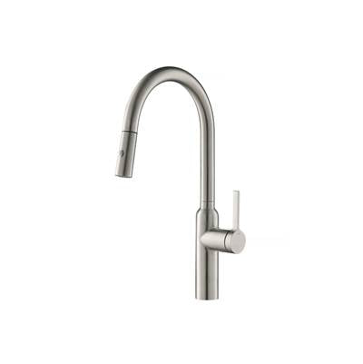 Isenberg K.1360SS- Dual Spray Stainless Steel Kitchen Faucet With Pull Out | FaucetExpress.ca