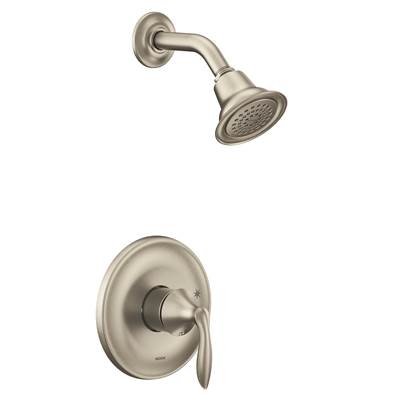 Moen UT2132EPBN- Eva M-Core 2-Series Eco Performance 1-Handle Shower Trim Kit In Brushed Nickel (Valve Sold Separately)