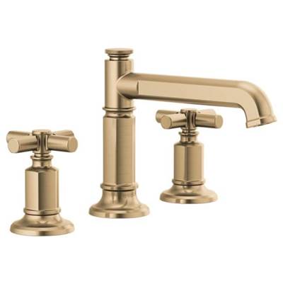 Brizo 65377LF-GLLHP- Invari Widespread Lavatory Faucet With Column Spout - Less Handles