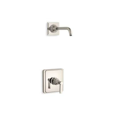 Kohler TLS13134-4A-SN- Pinstripe® Pure Rite-Temp® shower trim set with lever handle, less showerhead | FaucetExpress.ca