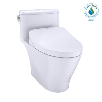 Toto MW6423056CUFGA#01- TOTO WASHLET plus Nexus 1G One-Piece Elongated 1.0 GPF Toilet with Auto Flush S550e Contemporary Bidet Seat, Cotton White | FaucetExpress.ca