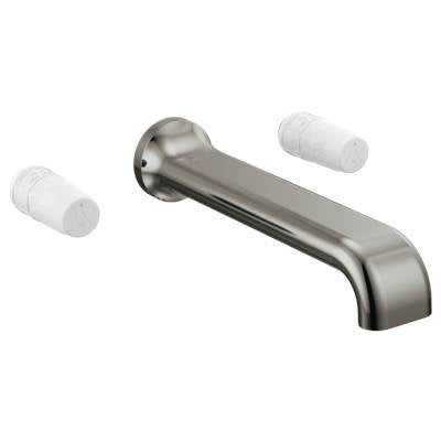 Brizo T70467-BNXLHP - Two Handle Wallmount Tub Filler