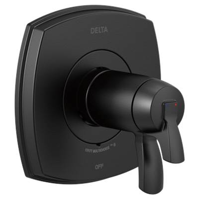 Delta T17T076-BL- 17 Thermostatic Valve Only    L 17T | FaucetExpress.ca
