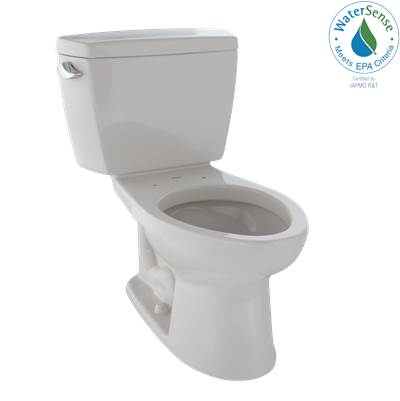 Toto CST744EL#12- Eco-Drake Ada Elong Bwl Toilet C744El+St743E | FaucetExpress.ca