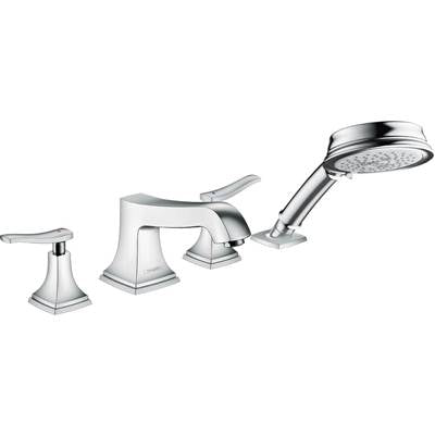 Hansgrohe 31441001- 4H Roman Tub Lever Hdl - FaucetExpress.ca