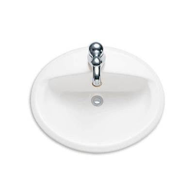 American Standard 0475020.021- Aqualyn Drop-In Sink With 8-Inch Widespread